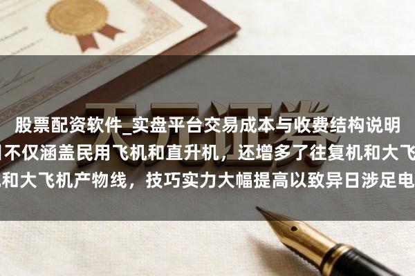 股票配资软件_实盘平台交易成本与收费结构说明 哈尔滨哈飞集团新面目不仅涵盖民用飞机和直升机，还增多了往复机和大飞机产物线，技巧实力大幅提高以致异日涉足电动车界限也不在话下