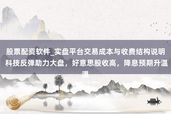 股票配资软件_实盘平台交易成本与收费结构说明 科技反弹助力大盘，好意思股收高，降息预期升温