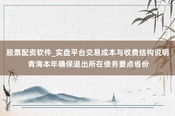 股票配资软件_实盘平台交易成本与收费结构说明 青海本年确保退出所在债务要点省份