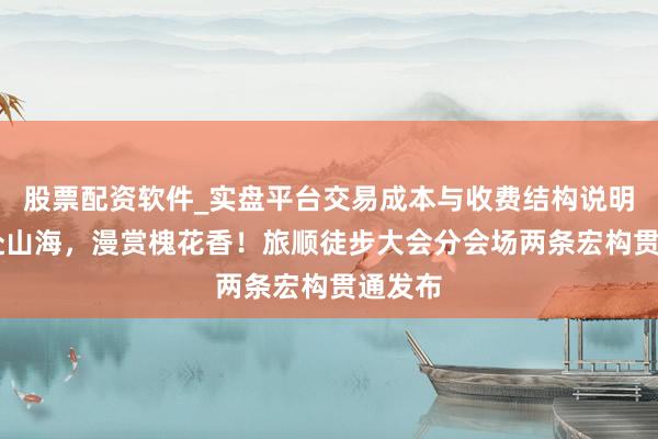 股票配资软件_实盘平台交易成本与收费结构说明 徒步赴山海，漫赏槐花香！旅顺徒步大会分会场两条宏构贯通发布
