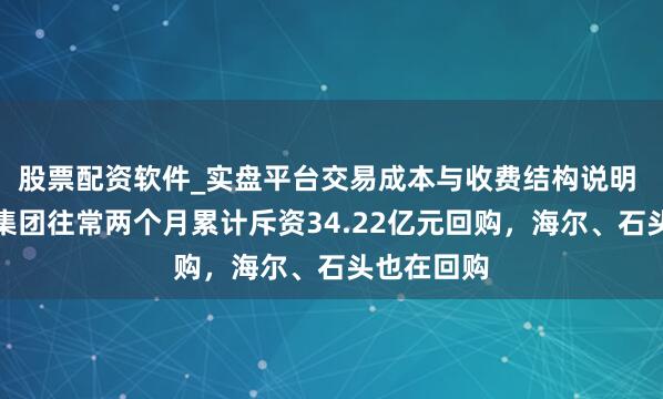 股票配资软件_实盘平台交易成本与收费结构说明 好意思的集团往常两个月累计斥资34.22亿元回购，海尔、石头也在回购